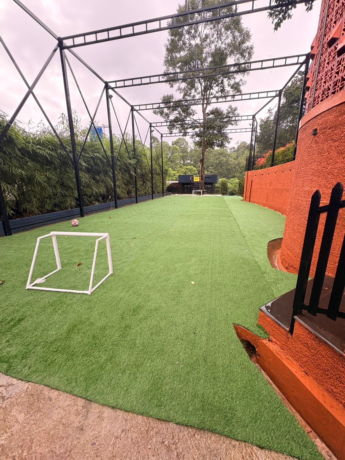 35mm high density artificial turf installation